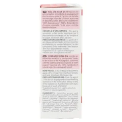 Pranarom Aromalgic Roll-on Maux de tête bio