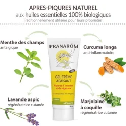 Pranarom Aromapic Gel crème apaisant Bio