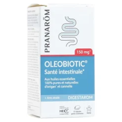 Pranarom Digestarom Oleobiotic Santé intestinale capsules