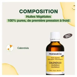 Pranarom huile de Calendula Bio