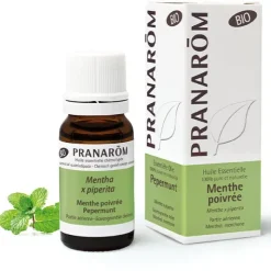 Pranarom huile essentielle de Menthe poivrée Bio