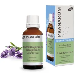 Pranarom huile essentielle de Lavande vraie bio