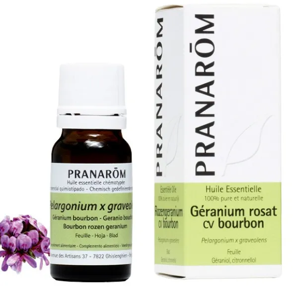 Pranarom Huile essentielle Géranium rosat cv bourbon