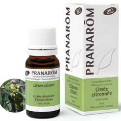 Pranarom huile essentielle Litsée citronnée Bio