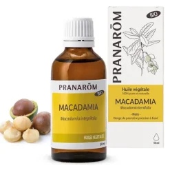 Pranarom huile végétale de Macadamia Bio