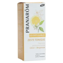 Pranarom Les diffusables Zeste tonique Spray Bio