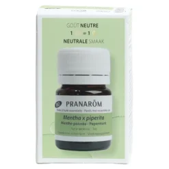 Pranarom Perles d'huile essentielle de Menthe poivrée Bio capsules