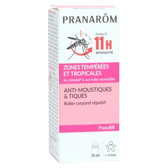 Pranarom PranaBB anti moustiques et tiques