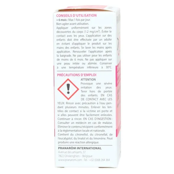 Pranarom PranaBB anti moustiques et tiques