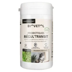 Probiotique chat et chaton Regul Transit Biovetol comprimés