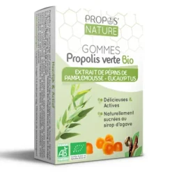Propos Nature Gommes Propolis verte bio EPP et Eucalyptus Bio