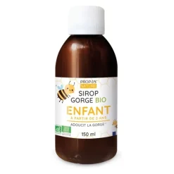 Propos Nature Sirop gorge Enfant bio