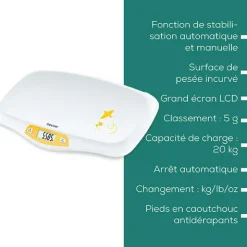 Pèse bébé Beurer BY 80