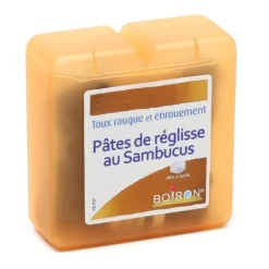 Pâtes de réglisse au Sambucus Boiron