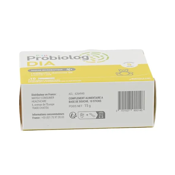 P'tit Probiolog Dia enfant nourrisson sticks