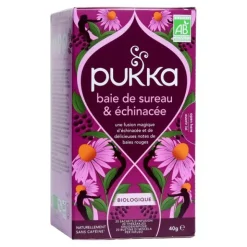 Pukka Baie de sureau et échinacée sachets