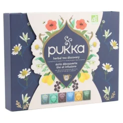Pukka écrin découverte thé et infusions bio sachets