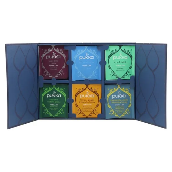 Pukka écrin découverte thé et infusions bio sachets