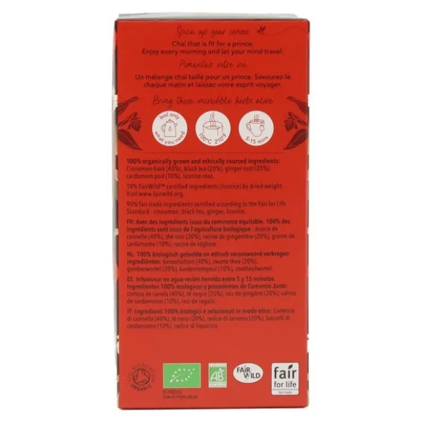 Pukka Tisane Chaï Original biologique sachets