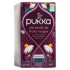 Pukka Tisane Ciel étoilé de fruits rouges biologique sachets