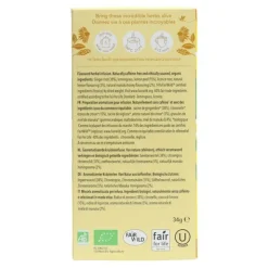 Pukka Tisane Citron Gingembre et Miel de Manuka biologique sachets