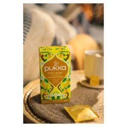 Pukka Tisane Citron Gingembre et Miel de Manuka biologique sachets