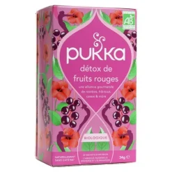 Pukka Tisane Détox fruits rouges sachets