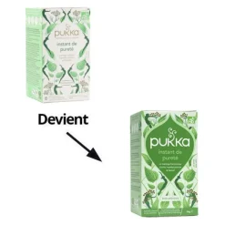 Pukka Tisane Instant de pureté biologique sachets