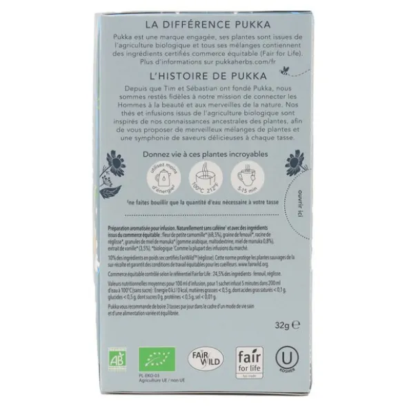 Pukka tisane Nuit enchantée biologique sachets