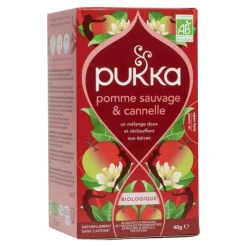 Pukka Tisane Pomme sauvage et cannelle biologique sachets