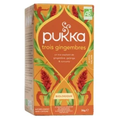 Pukka Tisane Trois gingembres sachets
