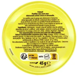 Pulmoll citron pastilles sans sucres