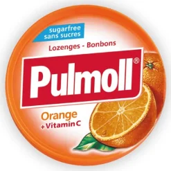 Pulmoll pastilles Orange sans sucres