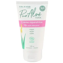 Pur Aloé crème réparatrice aloe vera 70 % bio
