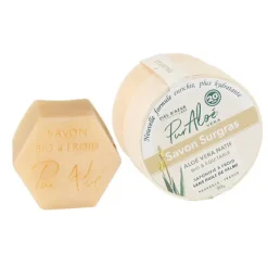 Pur Aloé savon surgras Aloe Vera 20 % Bio
