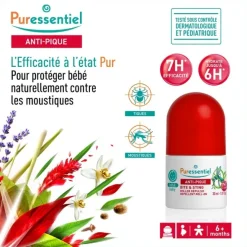 Puressentiel Anti Pique roller répulsif moustique bébé