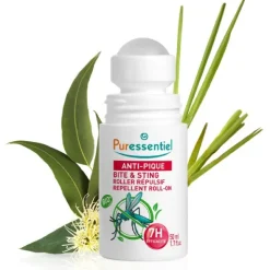 Puressentiel Anti pique roller répulsif visage & corps Bio