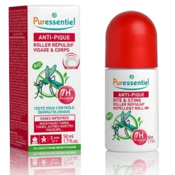 Puressentiel Anti pique roller répulsif visage & corps Bio