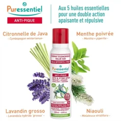 Puressentiel Anti Pique spray répulsif apaisant