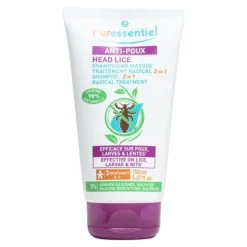 Puressentiel anti-poux shampooing masque traitement radical 2 en 1