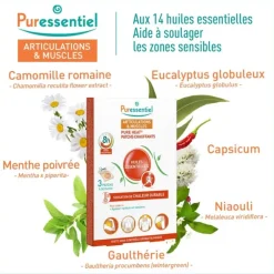 Puressentiel Articulations patchs chauffants