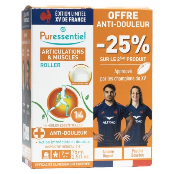Puressentiel Articulations et muscles roller