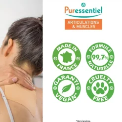 Puressentiel Articulations et Muscles patchs chauffants Bas du dos