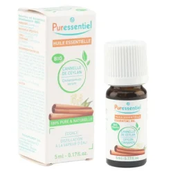 Puressentiel huile essentielle Cannelle de Ceylan bio