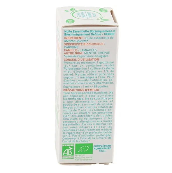Puressentiel Huile essentielle Menthe Verte Bio