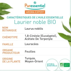 Puressentiel Huile essentielle Laurier noble Bio