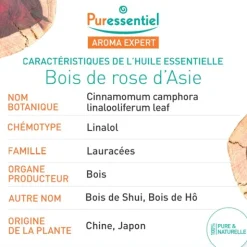 Puressentiel huile essentielle Bois de Hô Bio