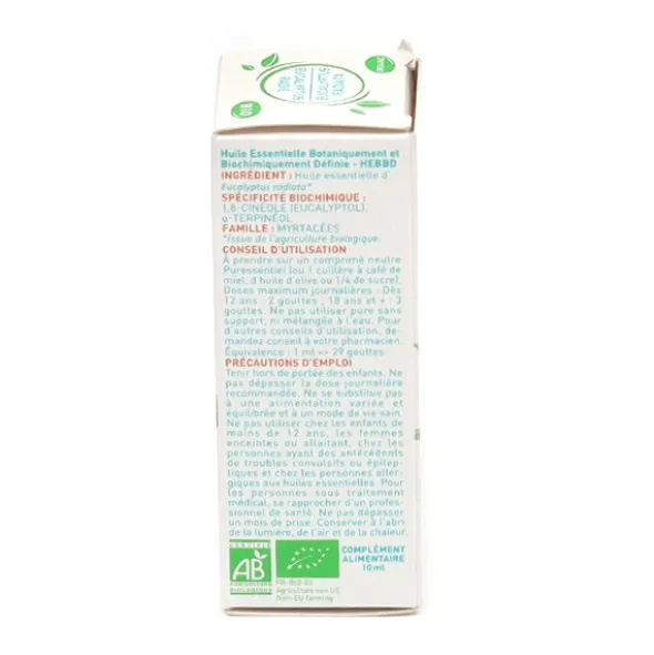 Puressentiel Huile essentielle Eucalyptus radié Bio