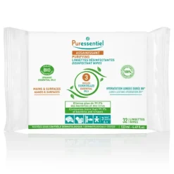 Puressentiel lingettes désinfectantes Mains et surfaces