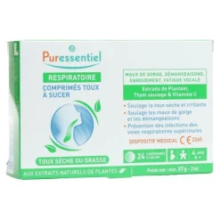 Puressentiel Respiratoire Comprimés toux à sucer